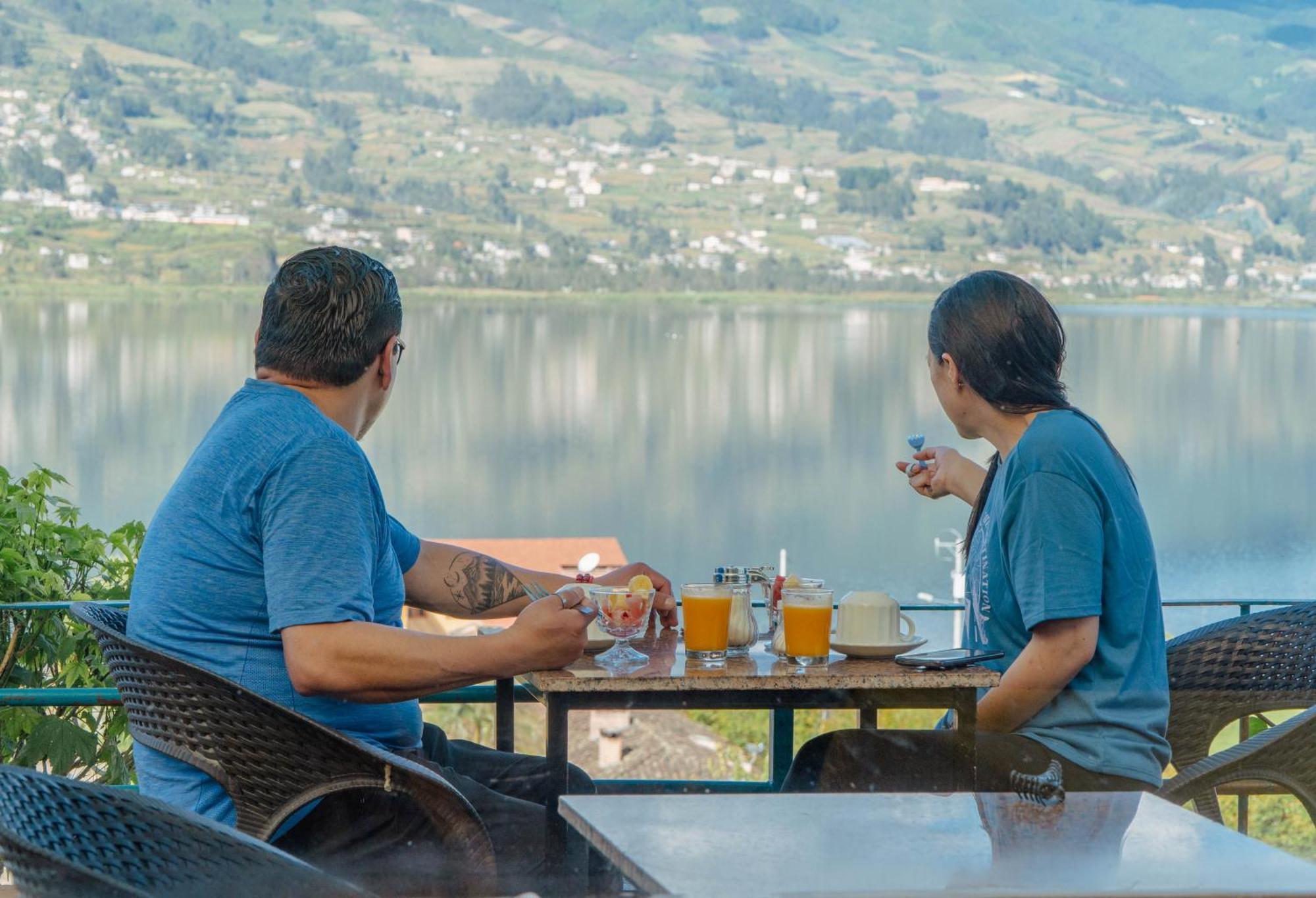 Campo Lago Hospedaje Otavalo Exteriör bild